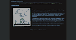 Desktop Screenshot of clarejohnson.com